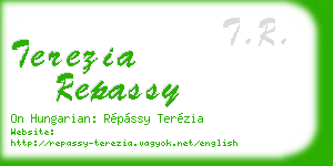 terezia repassy business card